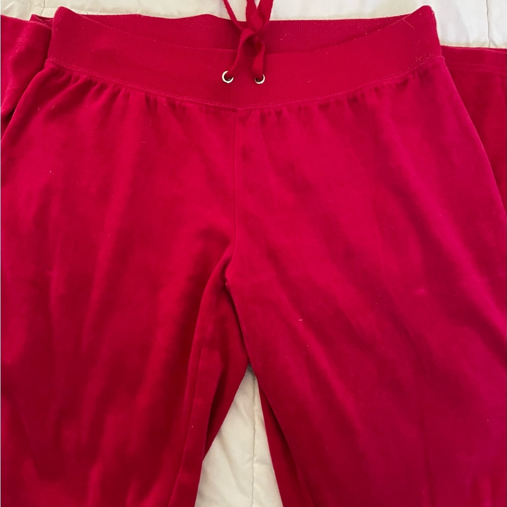 Fuchsia Straight Y2K Leg Pants